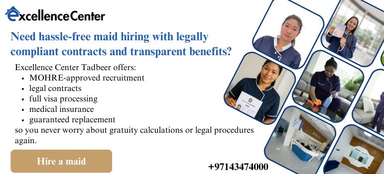 hire maid in dubai