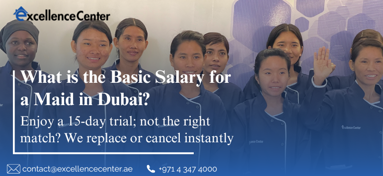 What is the basic salary for a maid in dubai?