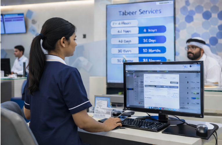 إجراءات العمالة المنزلية في مركز تدبير