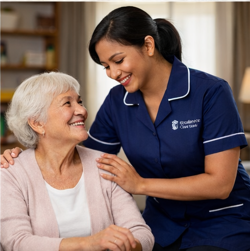 Caregiver domestic worker home support Dubai